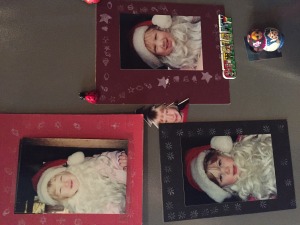 Three little Santa's and how they grew!